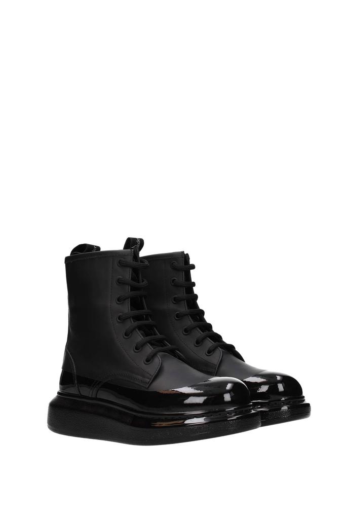 Ankle boots Rubberized Leather Black商品第2张图片规格展示