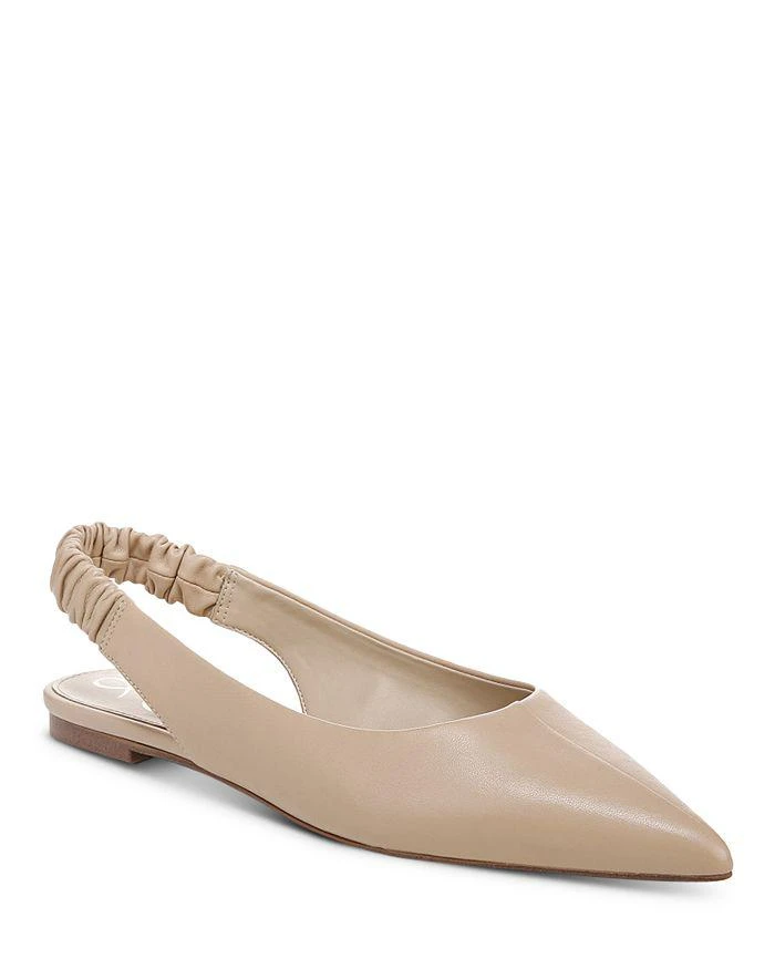 商品Sam Edelman|Women's Whitney Pointed Toe Slingback Flats,价格¥544,第1张图片