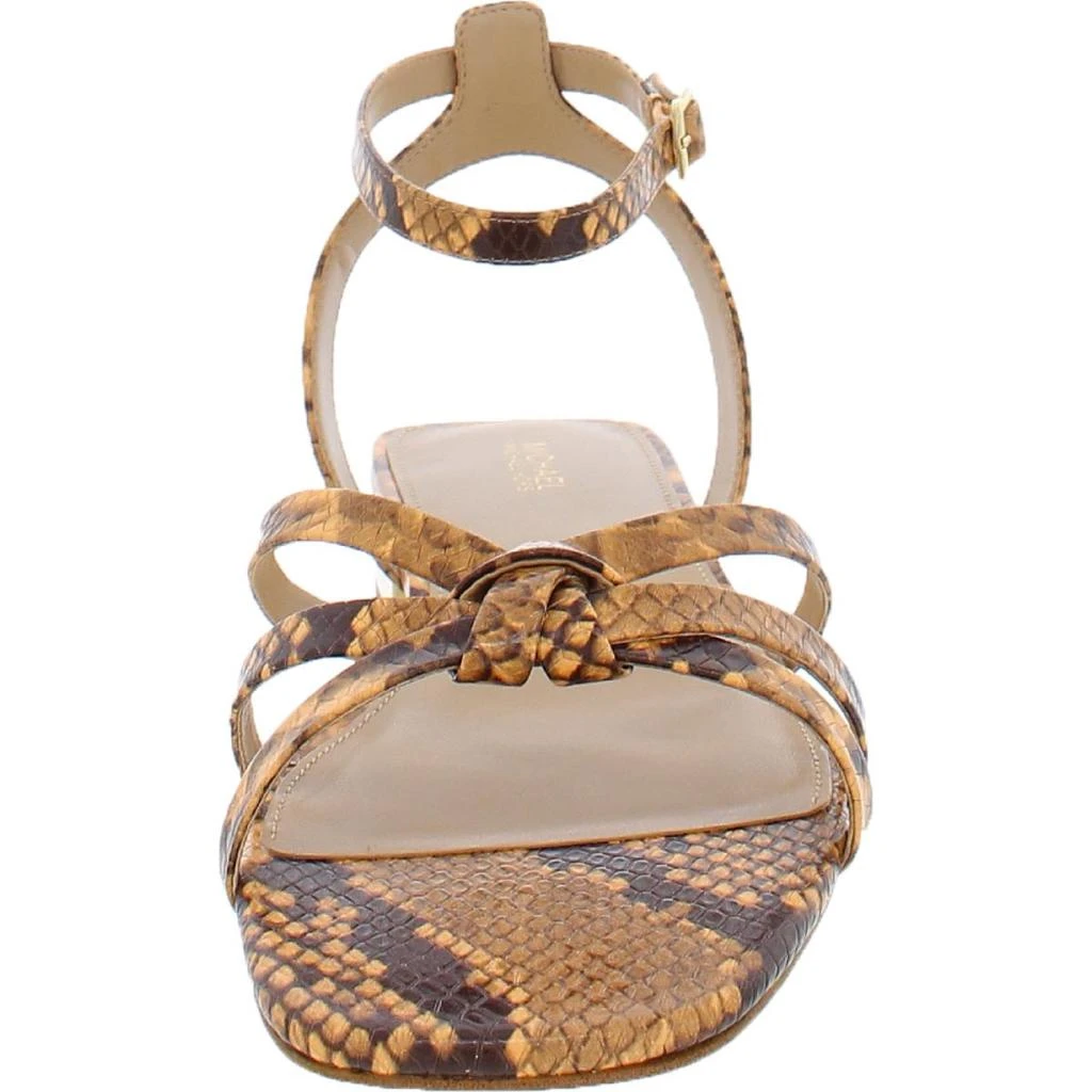 商品Michael Kors|MICHAEL Michael Kors Womens Brinkley  Knot Front Dressy Ankle Strap,价格¥160,第3张图片详细描述