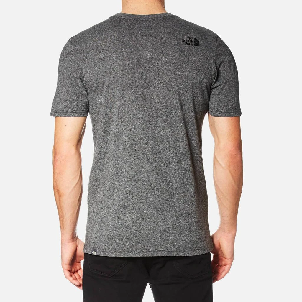 商品The North Face|The North Face Men's Simple Dome Short Sleeve T-Shirt - TNF Medium Grey Heather,价格¥116,第2张图片详细描述