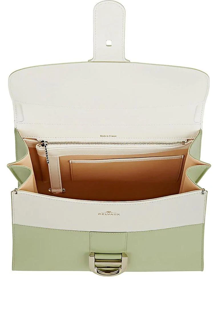 商品Delvaux|Brillant MM Leather Satchel,价格¥50085,第5张图片详细描述