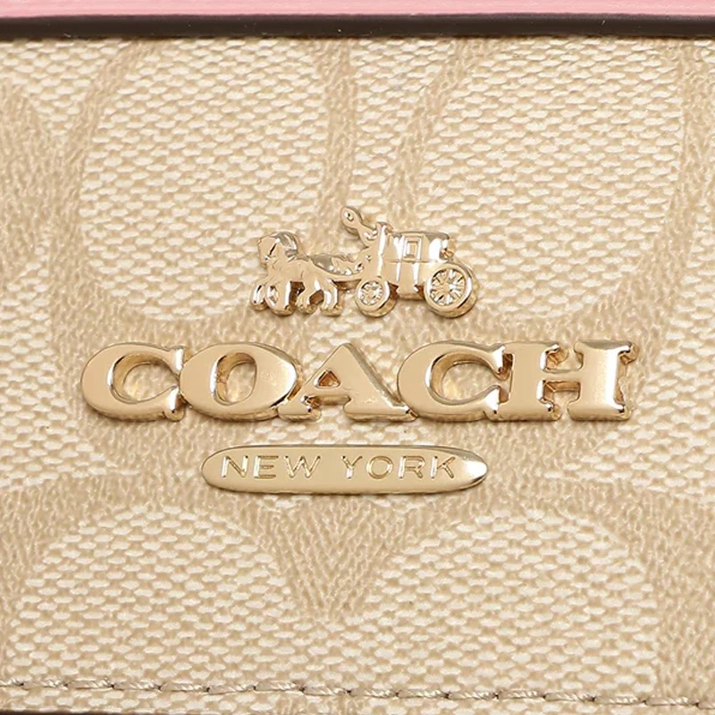 COACH 女士拼色手提包 F83607IMSDJ 商品