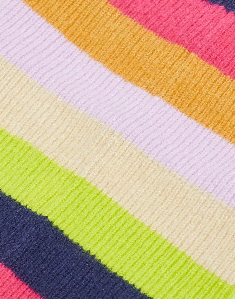 商品Reclaimed Vintage|Reclaimed Vintage unisex knitted balaclava in multi,价格¥96,第4张图片详细描述