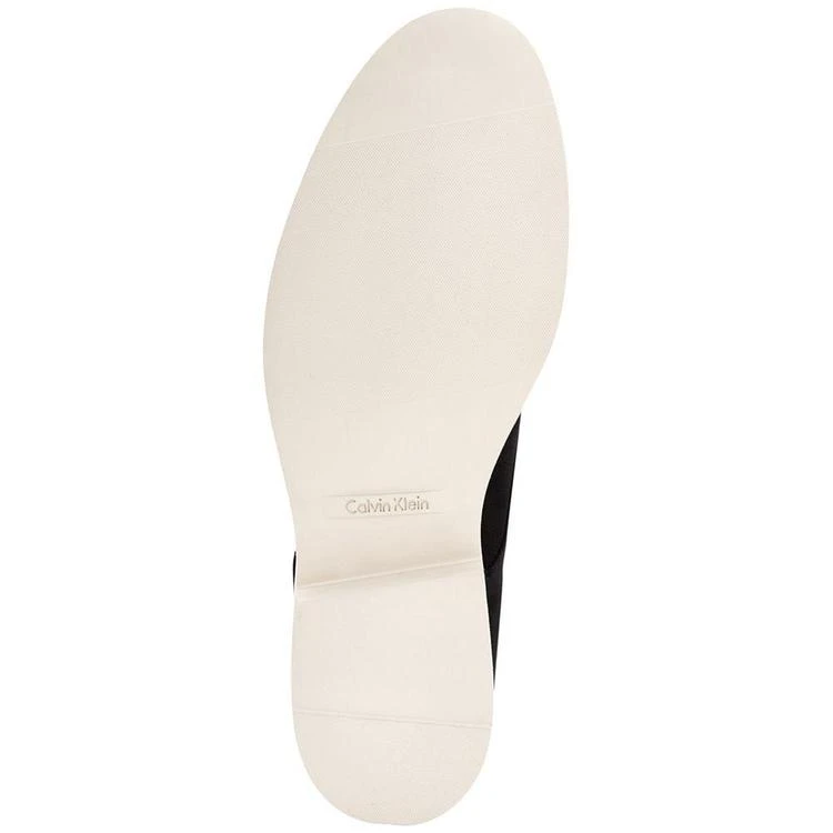 商品Calvin Klein|Men's Oily Suede Faustino Oxfords,价格¥521,第3张图片详细描述