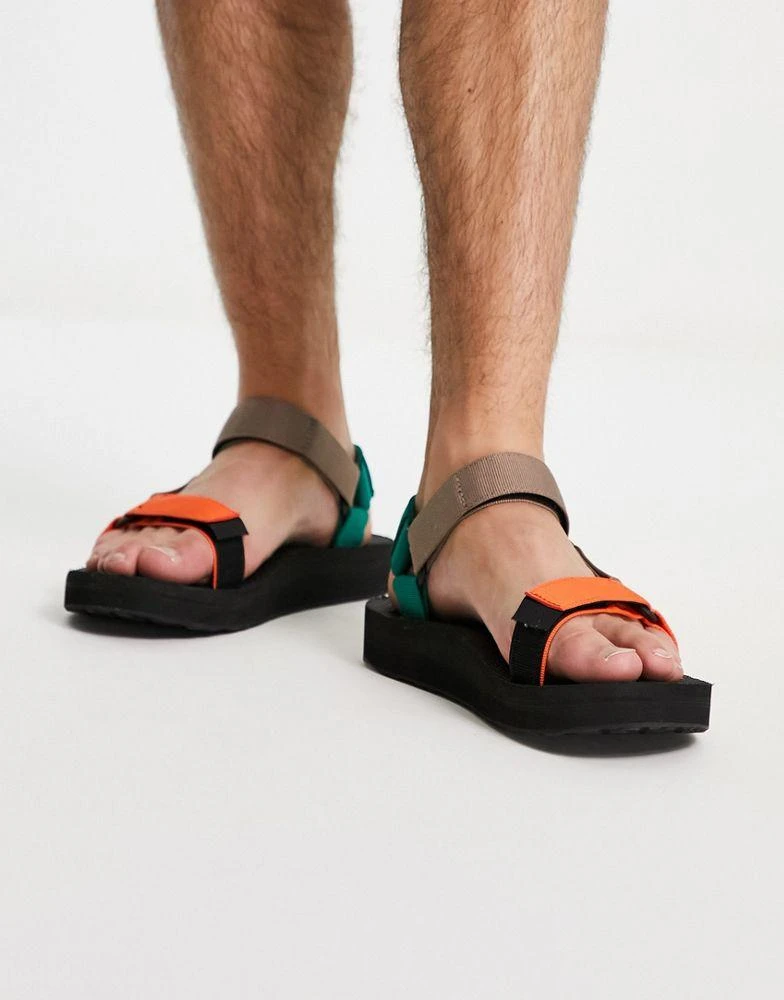 商品Teva|Teva midform universal sandals in multi,价格¥539,第2张图片详细描述