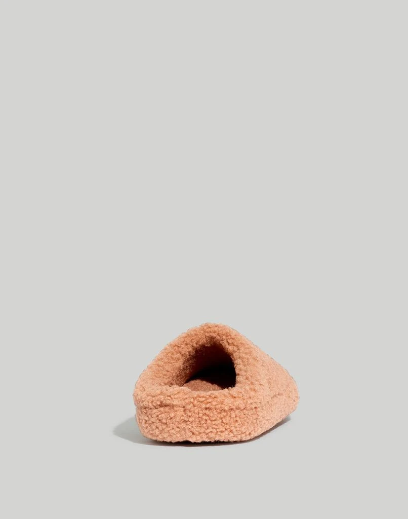 商品Madewell|Sherpa Scuff Slippers,价格¥357,第3张图片详细描述