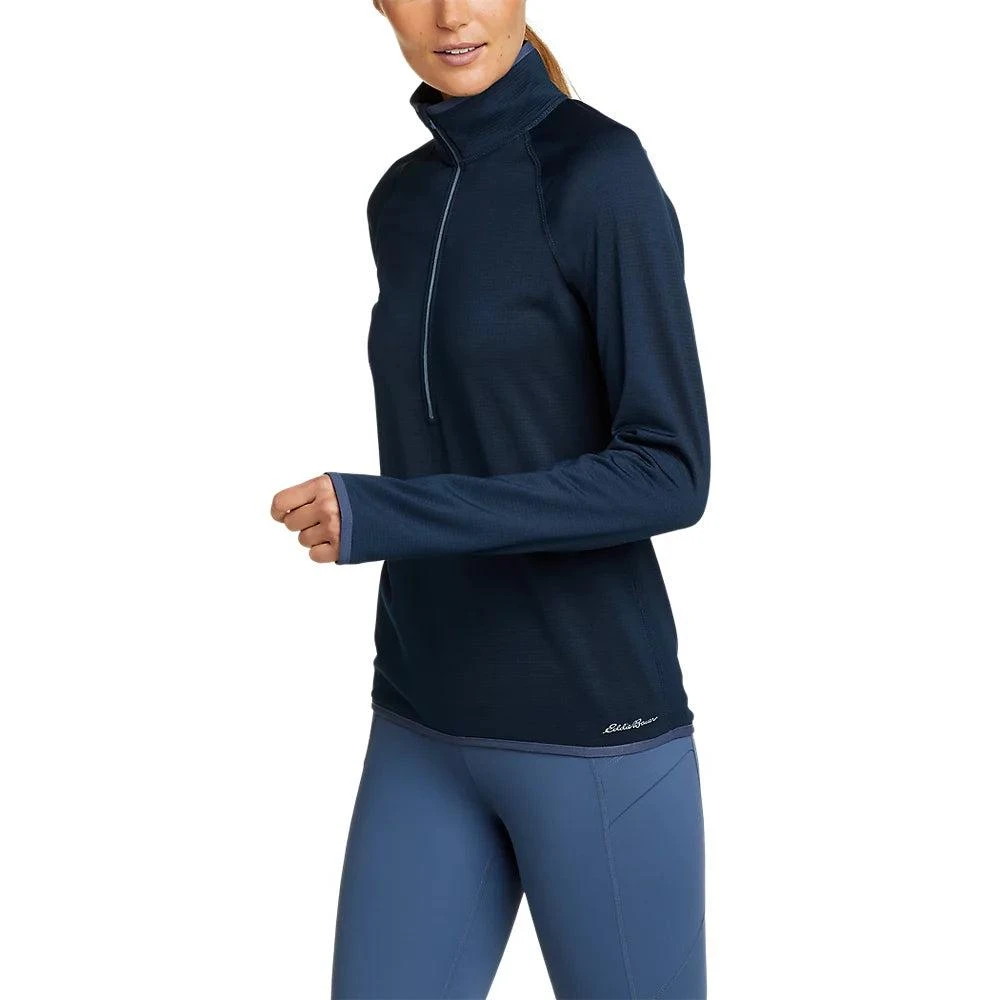 商品Eddie Bauer|Women's Activator Grid Fleece Half-Zip,价格¥319,第1张图片