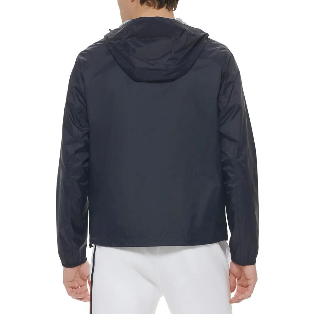 商品Tommy Hilfiger|Men's Stretch Hooded Zip-Front Rain Jacket,价格¥460,第2张图片详细描述