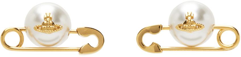 Gold Jordan Earrings商品第1张图片规格展示