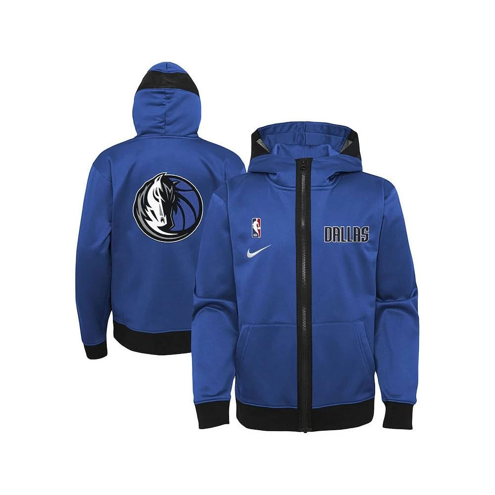 商品NIKE|Youth Dallas Mavericks Showtime Hooded Jacket,价格¥578,第1张图片