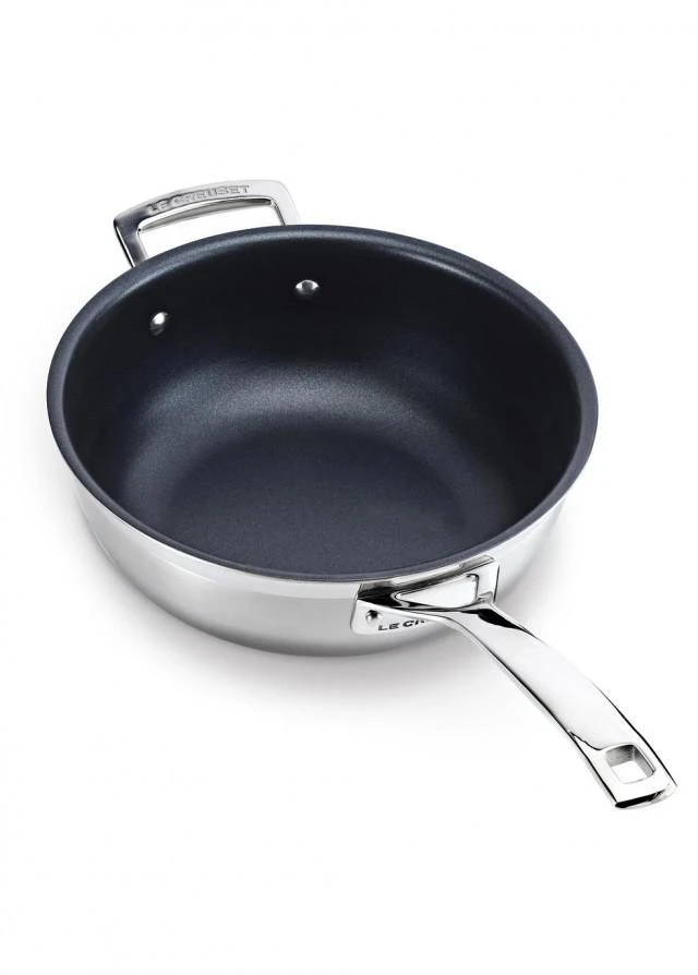 商品Le Creuset|3-ply stainless steel non-stick chefs pan 24cm,价格¥1944,第4张图片详细描述