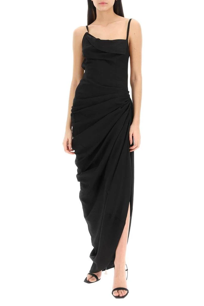 商品Jacquemus|La Robe Saudade Longue draped dress,价格¥2186,第2张图片详细描述