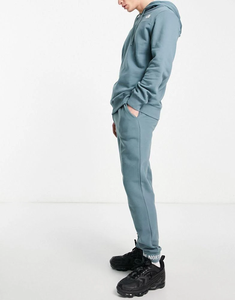 商品The North Face|The North Face Zumu fleece joggers in blue,价格¥369,第4张图片详细描述