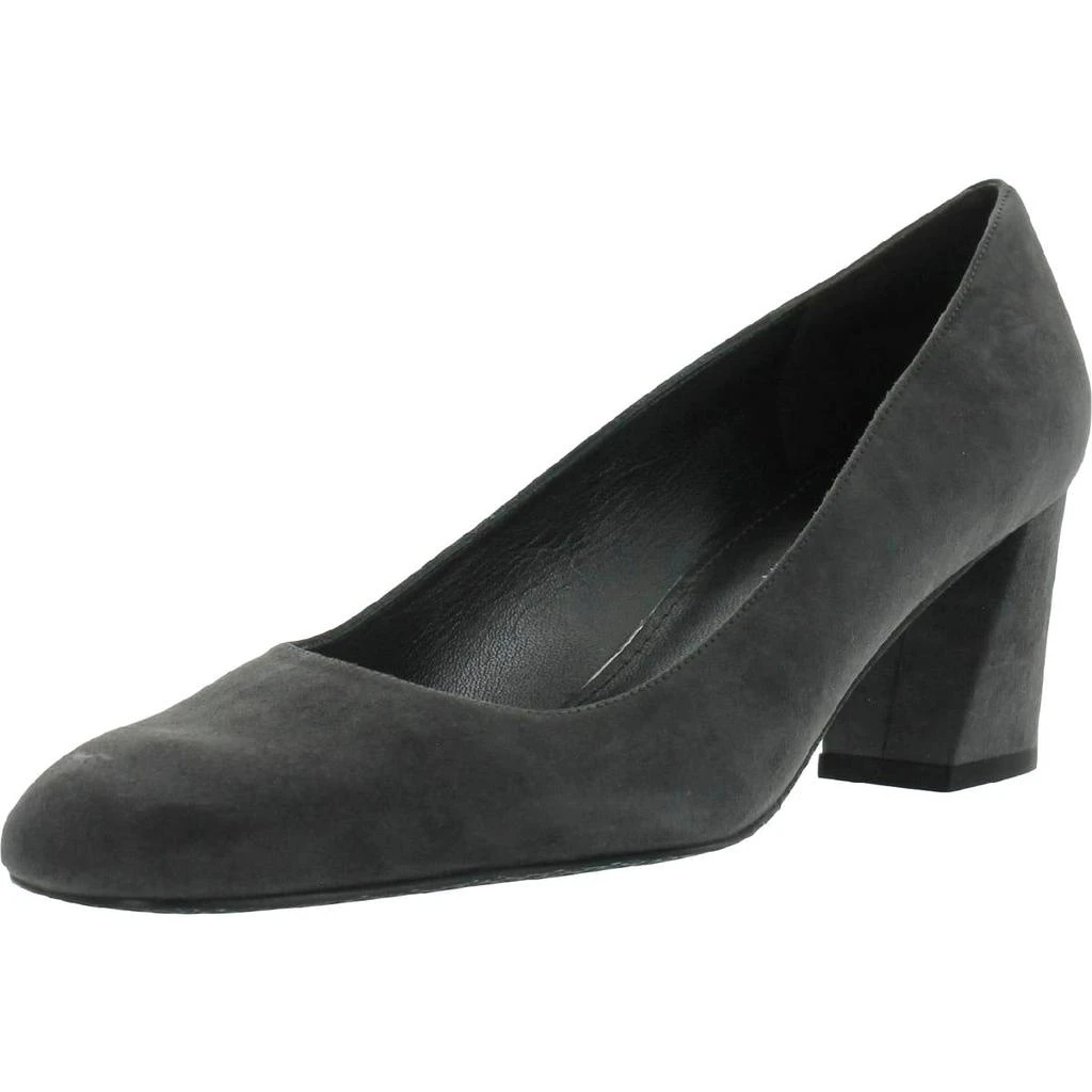 商品Stuart Weitzman|Stuart Weitzman Womens Mary Mid Faux Suede Square Toe Pumps,价格¥400,第2张图片详细描述