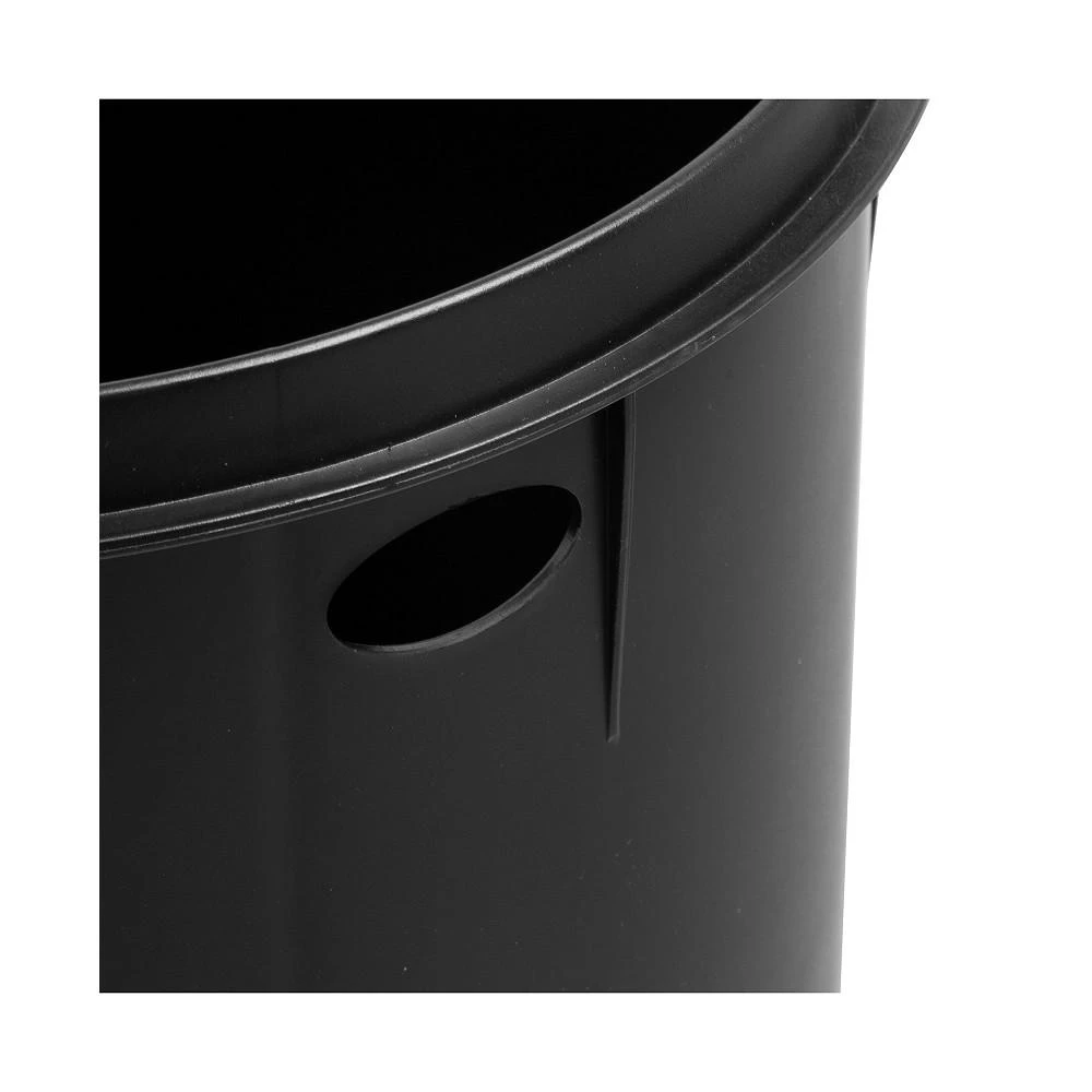 商品Honey Can Do|30L Soft-Close Round Stainless Steel Trash Can,价格¥748,第3张图片详细描述