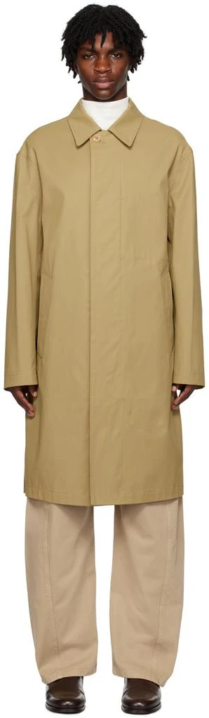 商品Lemaire|SSENSE Exclusive Tan Coat,价格¥4193,第1张图片