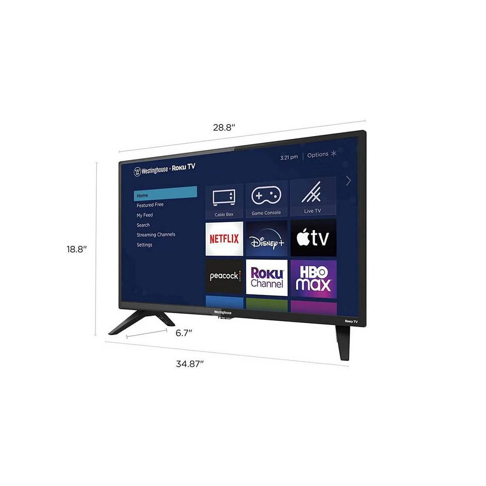 商品Westinghouse|32 inch HD Smart Roku TV,价格¥1042,第2张图片详细描述