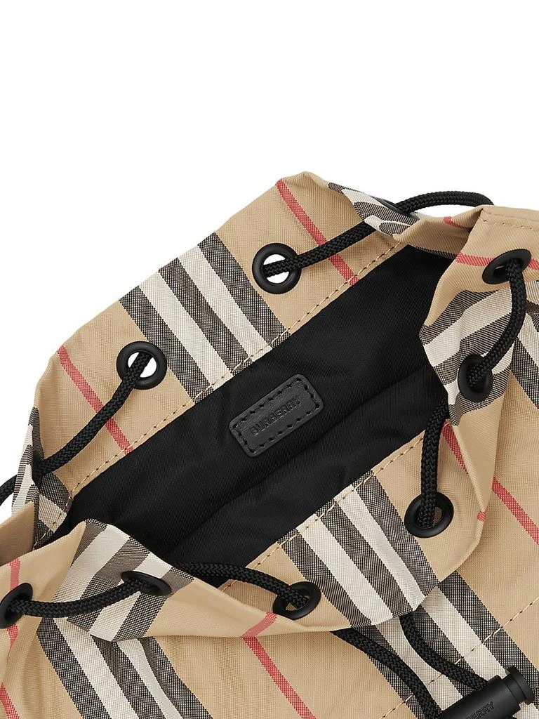 商品Burberry|Phoebe Icon Stripe Drawstring Bucket Bag,价格¥3823,第2张图片详细描述