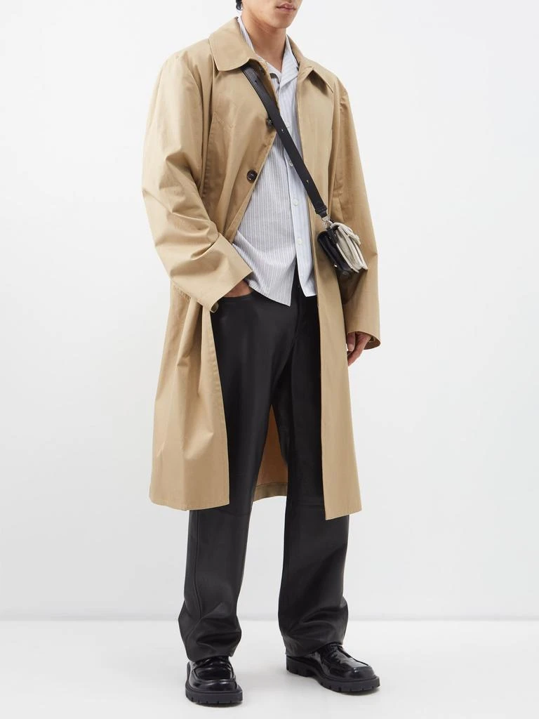 商品MM6|Oversized cotton trench coat,价格¥6204,第2张图片详细描述