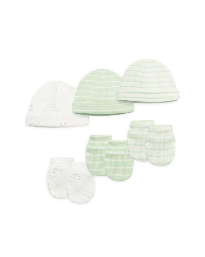 商品Little Me|Unisex Joy Hat & Mittens Set, 6 Pack - Baby,价格¥124,第2张图片详细描述