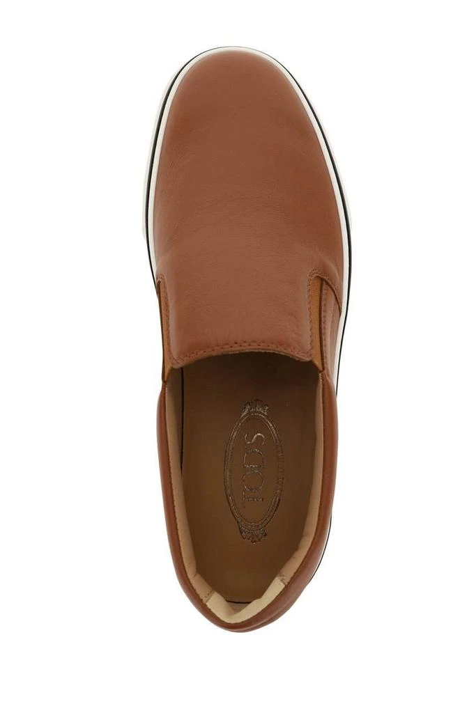 商品Tod's|LEATHER SLIP-ON SNEAKERS,价格¥1593,第3张图片详细描述