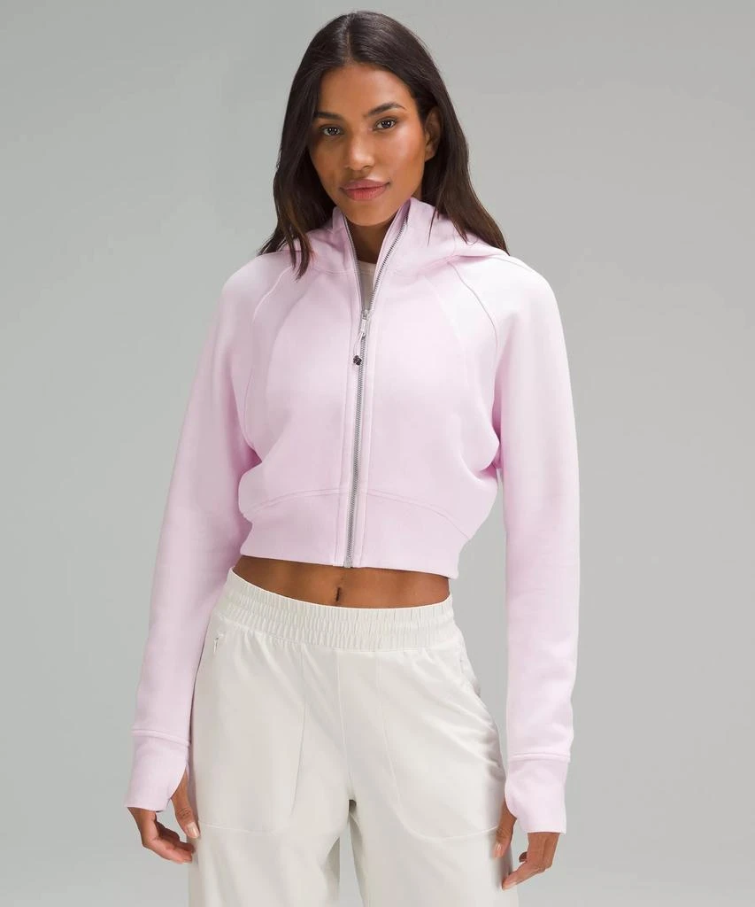 商品Lululemon|Scuba Full-Zip Cropped Hoodie,价格¥574,第5张图片详细描述