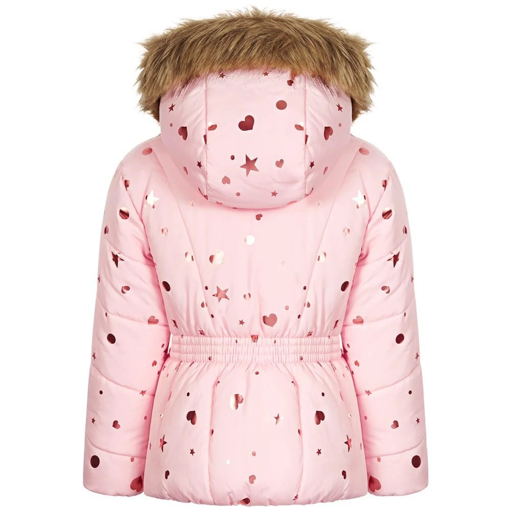 商品S Rothschild & CO|Toddler & Little Girls Foiled Quilted Puffed Jacket,价格¥112,第2张图片详细描述