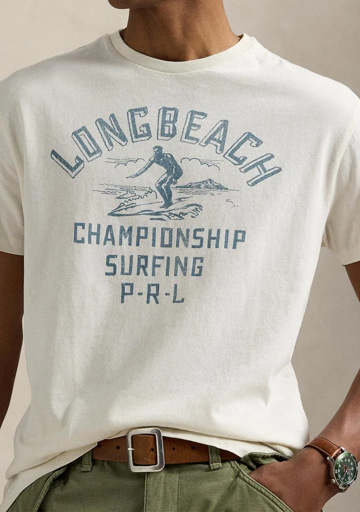 商品Ralph Lauren|Classic Fit Jersey Graphic T-Shirt,价格¥294,第3张图片详细描述