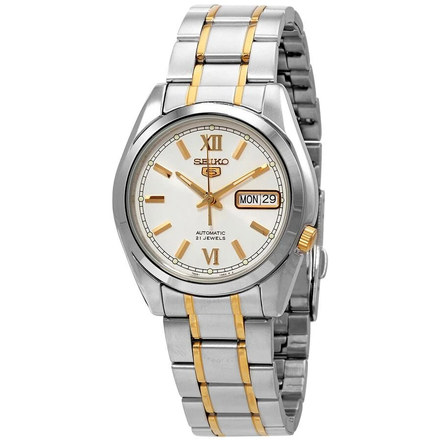 商品Seiko|5 Automatic Silver Dial Men's Watch SNKL57,价格¥964,第1张图片