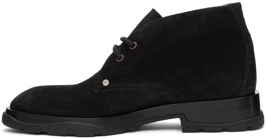 商品Alexander McQueen|Black Suede Desert Boots,价格¥3600,第3张图片详细描述