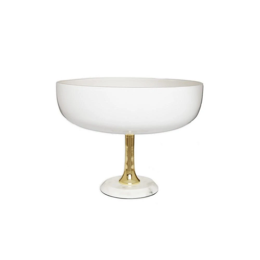 商品Classic Touch|Footed Marble Bowl,价格¥883,第1张图片