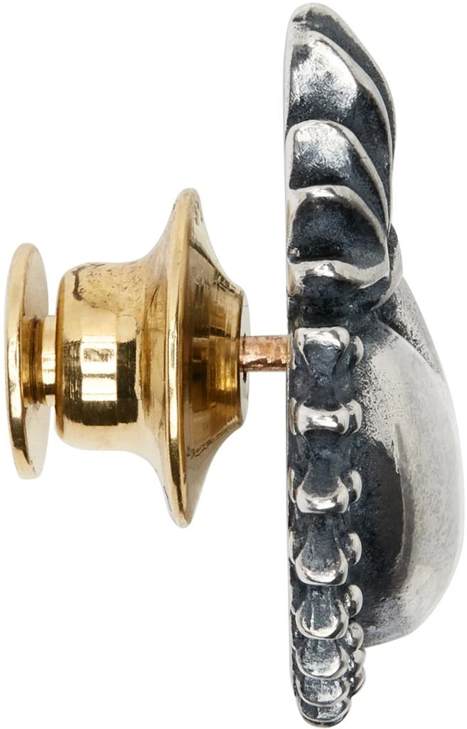 商品Ugo Cacciatori|Silver Ex Voto Pin,价格¥997,第2张图片详细描述