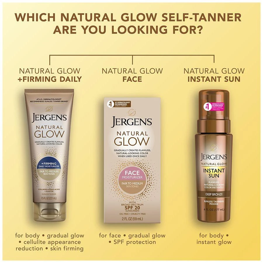 Natural Glow + Firming Self Tan Lotion 商品