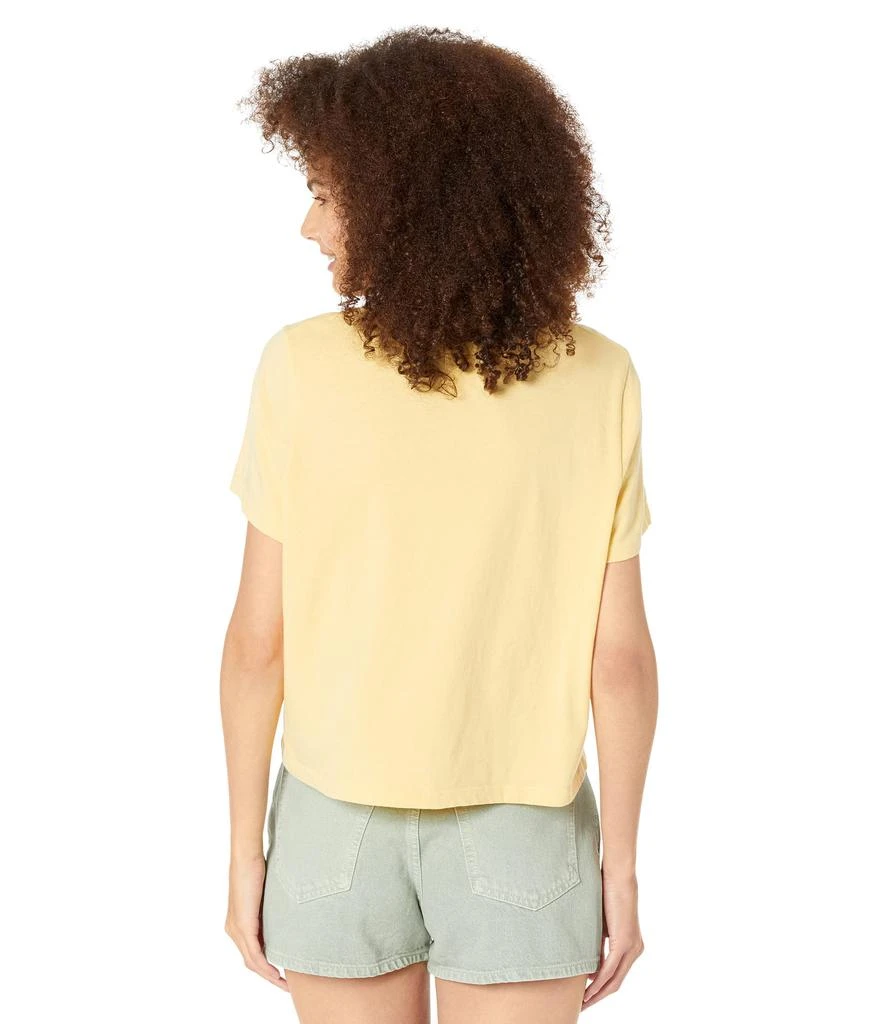 商品Madewell|Good Days Softfade Cotton Lakeshore Crop Tee,价格¥266,第2张图片详细描述