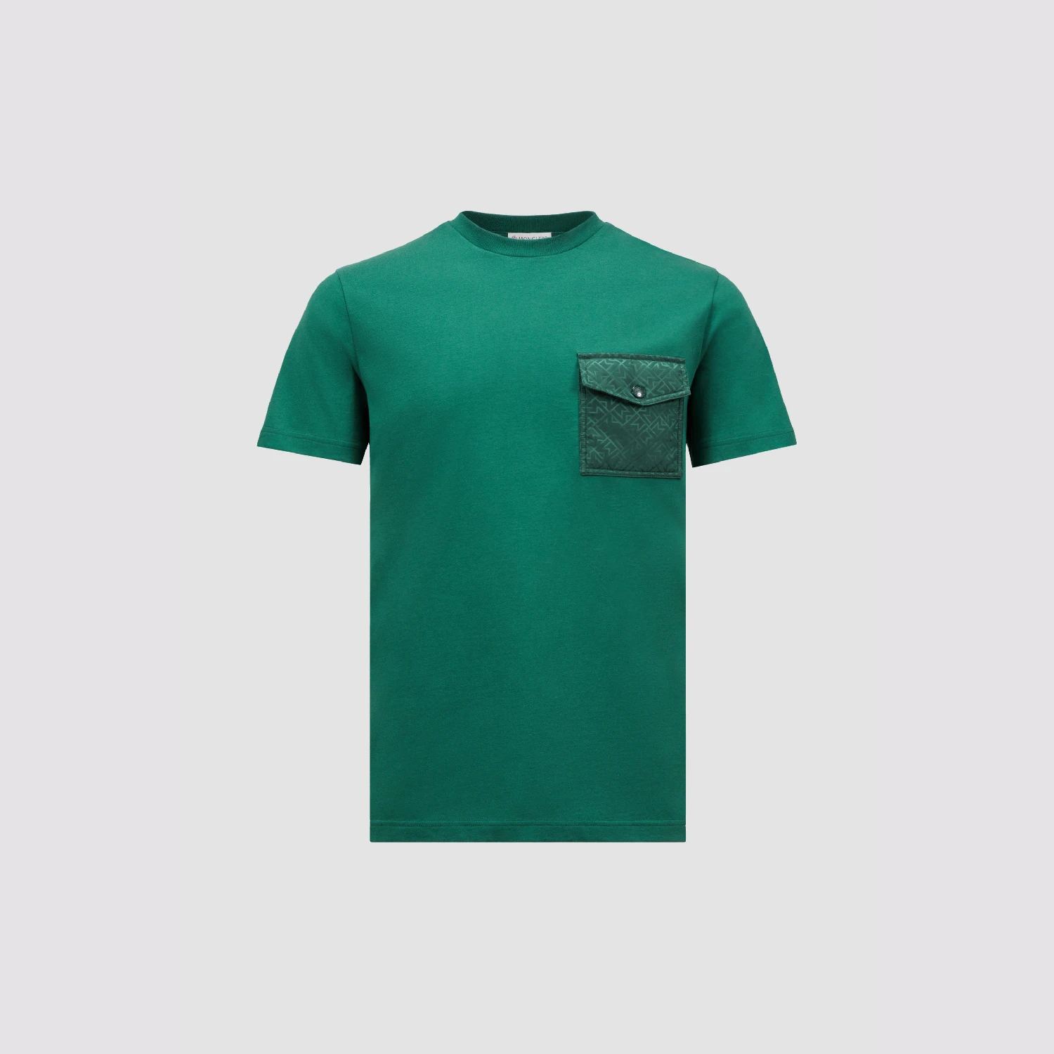 商品Moncler|【预售】 MONCLER盟可睐 25春夏 男士 短袖T恤 Monogram Cotton T-Shirt With Pocket K10918C0002389AKK875,价格¥3611,第1张图片