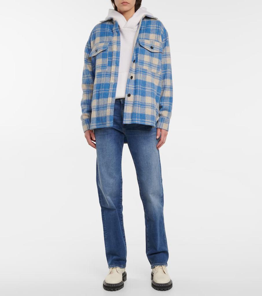 商品AG Jeans|Knoxx高腰男友风牛仔裤,价格¥1292,第4张图片详细描述