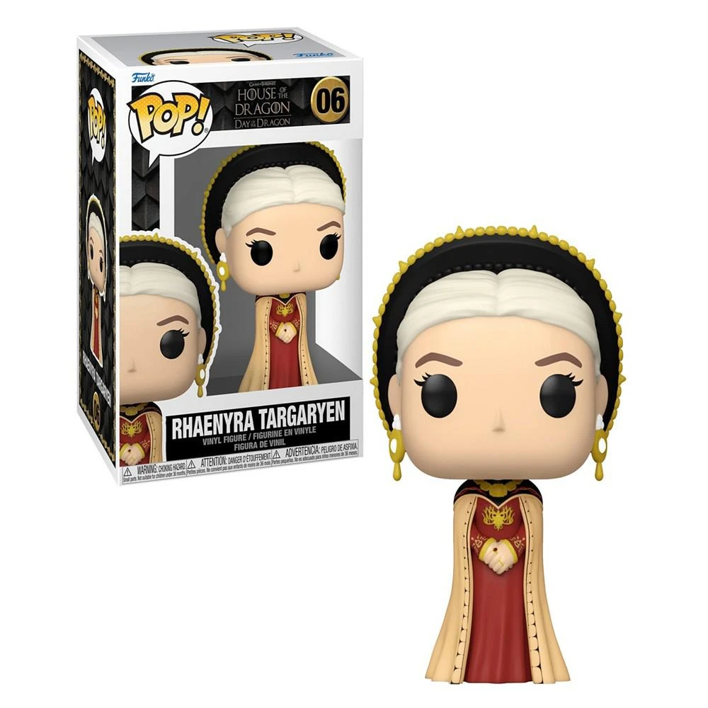 商品Funko|TV House of the Dragon Syrax, Rhaenyra Targaryen, Viserys Targaryen, Otto Hightower 4 Figure Collectors Set,价格¥277,第3张图片详细描述