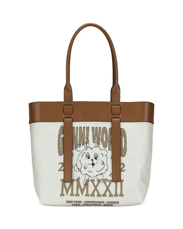 商品Ganni|Canvas Tote ,价格¥1765,第1张图片