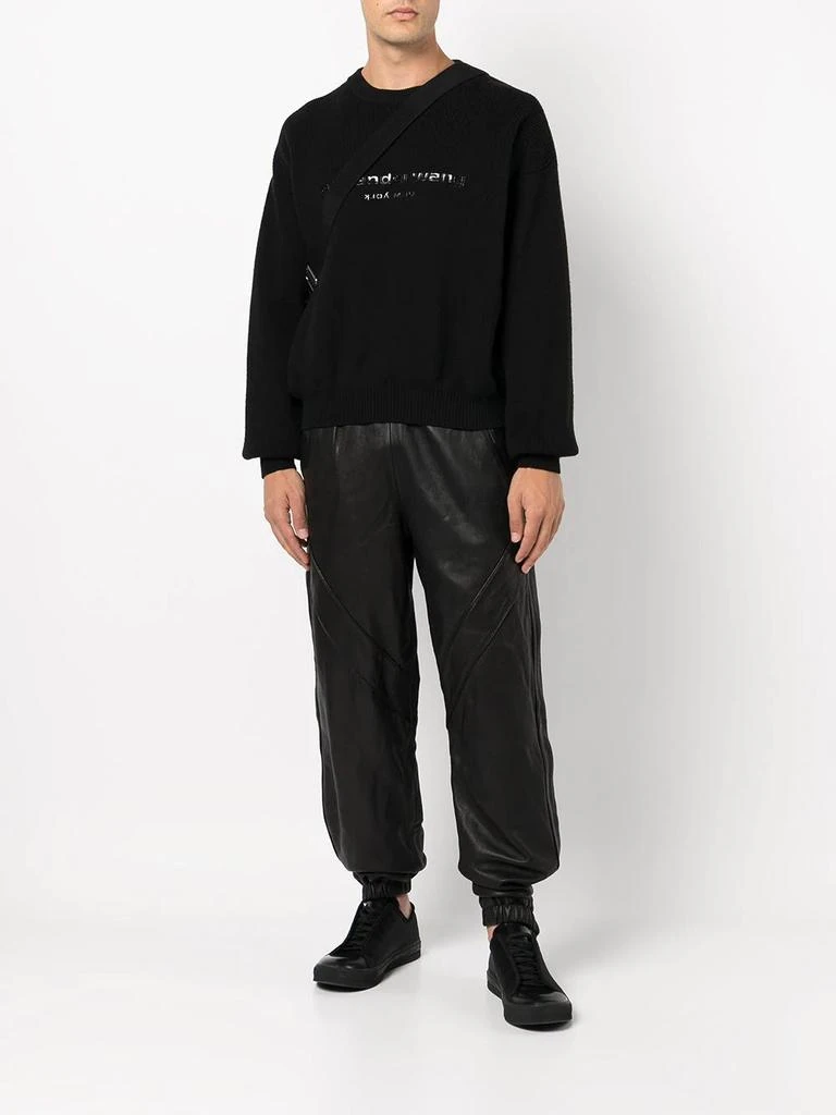 商品Alexander Wang|ALEXANDER WANG WOMEN PULLOVER WITH TPU LOGO PRINT,价格¥3412,第4张图片详细描述