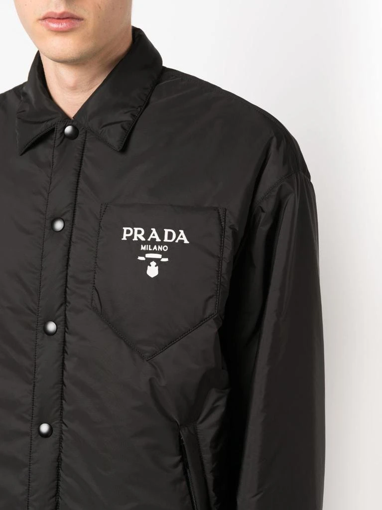 商品Prada|PRADA logo-print padded jacket,价格¥13629,第5张图片详细描述