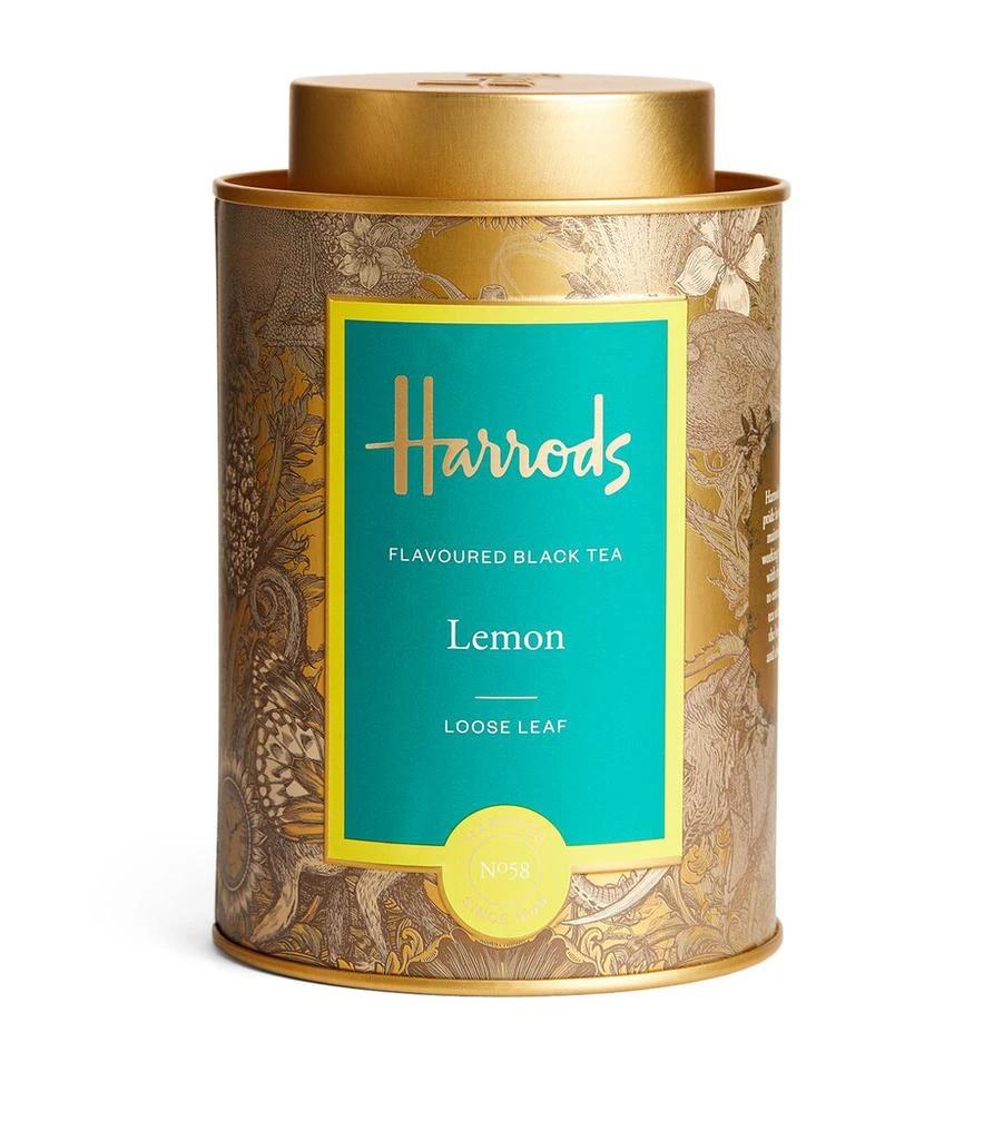 商品Harrods|No. 58 Lemon Flavoured Black Loose Leaf Tea (125g),价格¥128,第1张图片