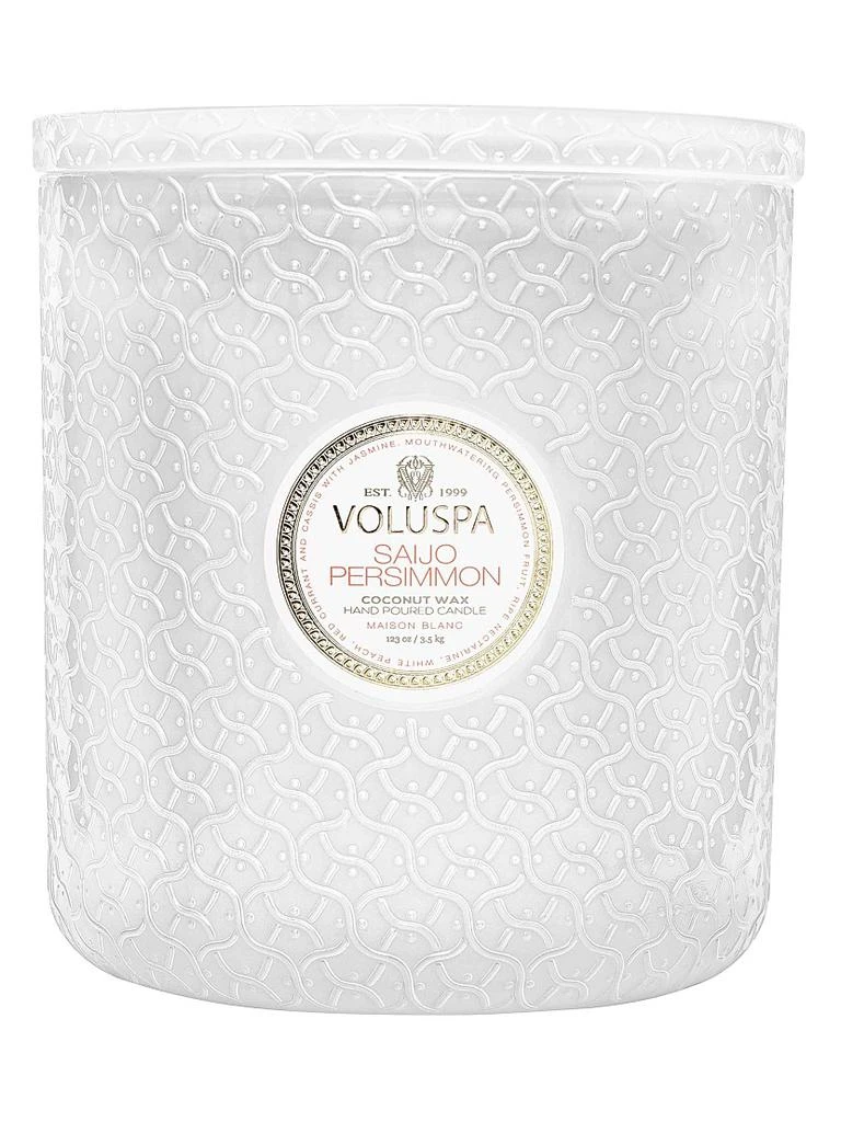 商品Voluspa|Saijo Persimmon 5-Wick Hearth Candle,价格¥1858,第1张图片