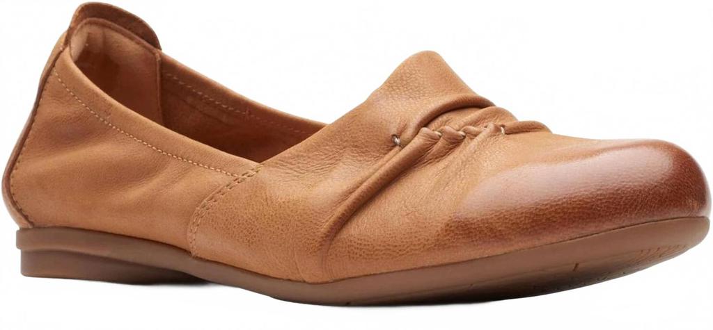 Ballerines Rena Way pour femmes, couleur camel image 2