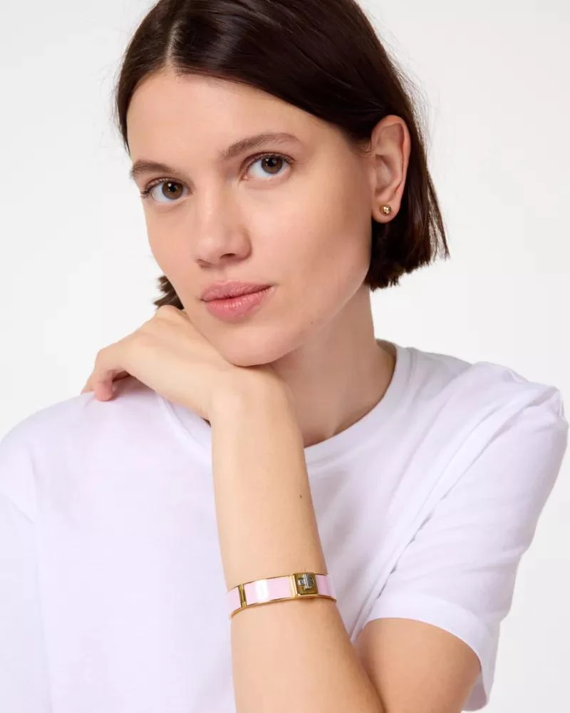 Phoebe Enamel Turnlock Bangle 商品