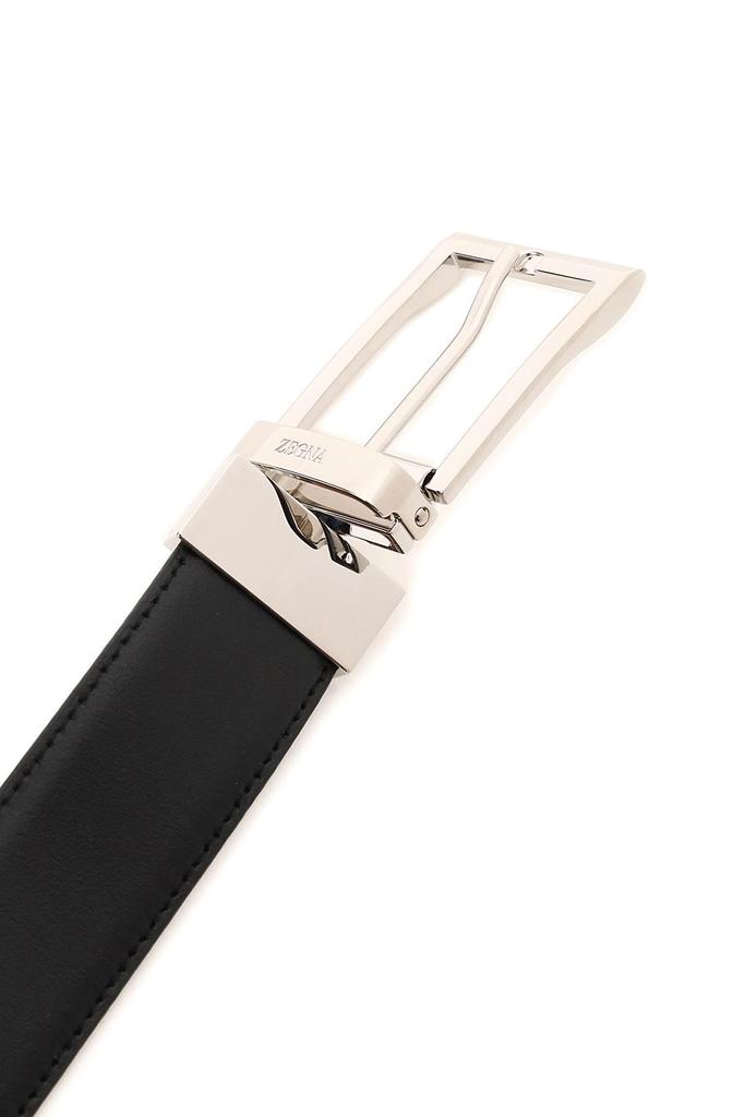 Zegna Reversible Leather Belt商品第3张图片规格展示