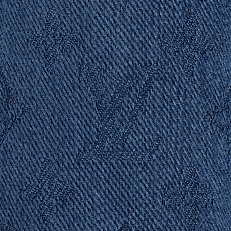 【包税】预订款1个月 Louis Vuitton/路易威登 22年早春新款BIDART系列 男士海军蓝色牛仔布老花印花麻底鞋帆布鞋1A8Y93商品第5张图片规格展示