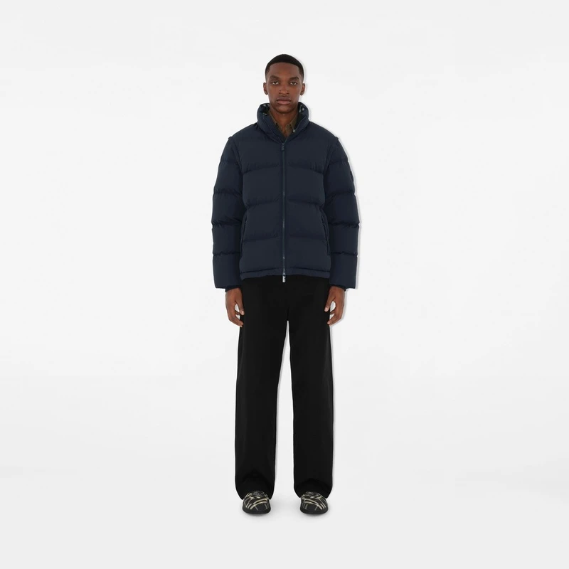 Burberry/博柏利 男士海军蓝尼龙羽绒服 商品