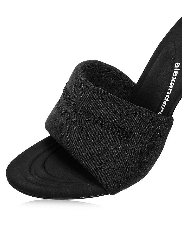 商品Alexander Wang|Women's Sienna High Heel Slide Sandals,价格¥3675,第5张图片详细描述