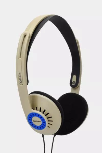 商品Koss|Koss KPH30i Rhythm Beige On-Ear Headphones,价格¥292,第2张图片详细描述