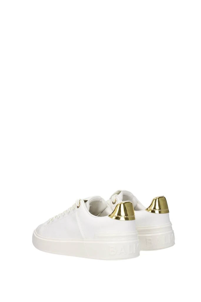 商品Balmain|Sneakers Fabric White Gold,价格¥2016,第4张图片详细描述